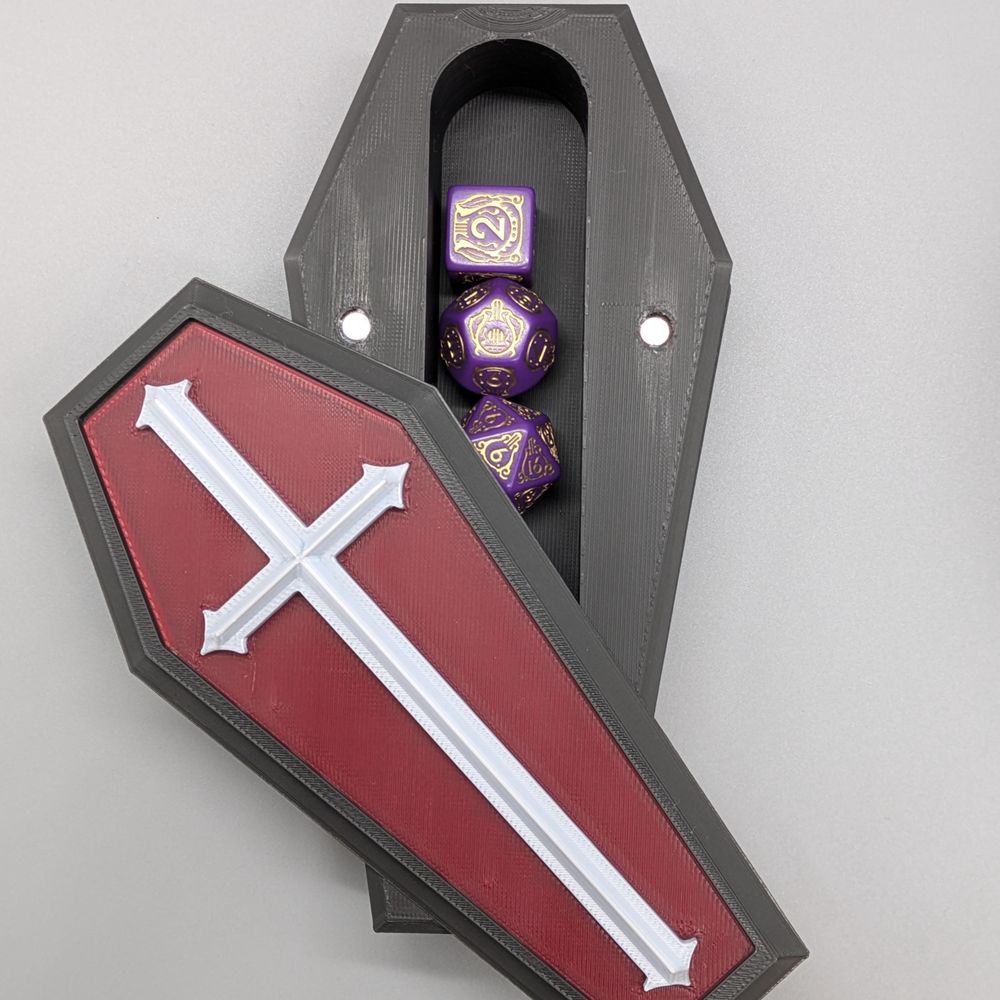 Coffin Dice Box - 3D Print