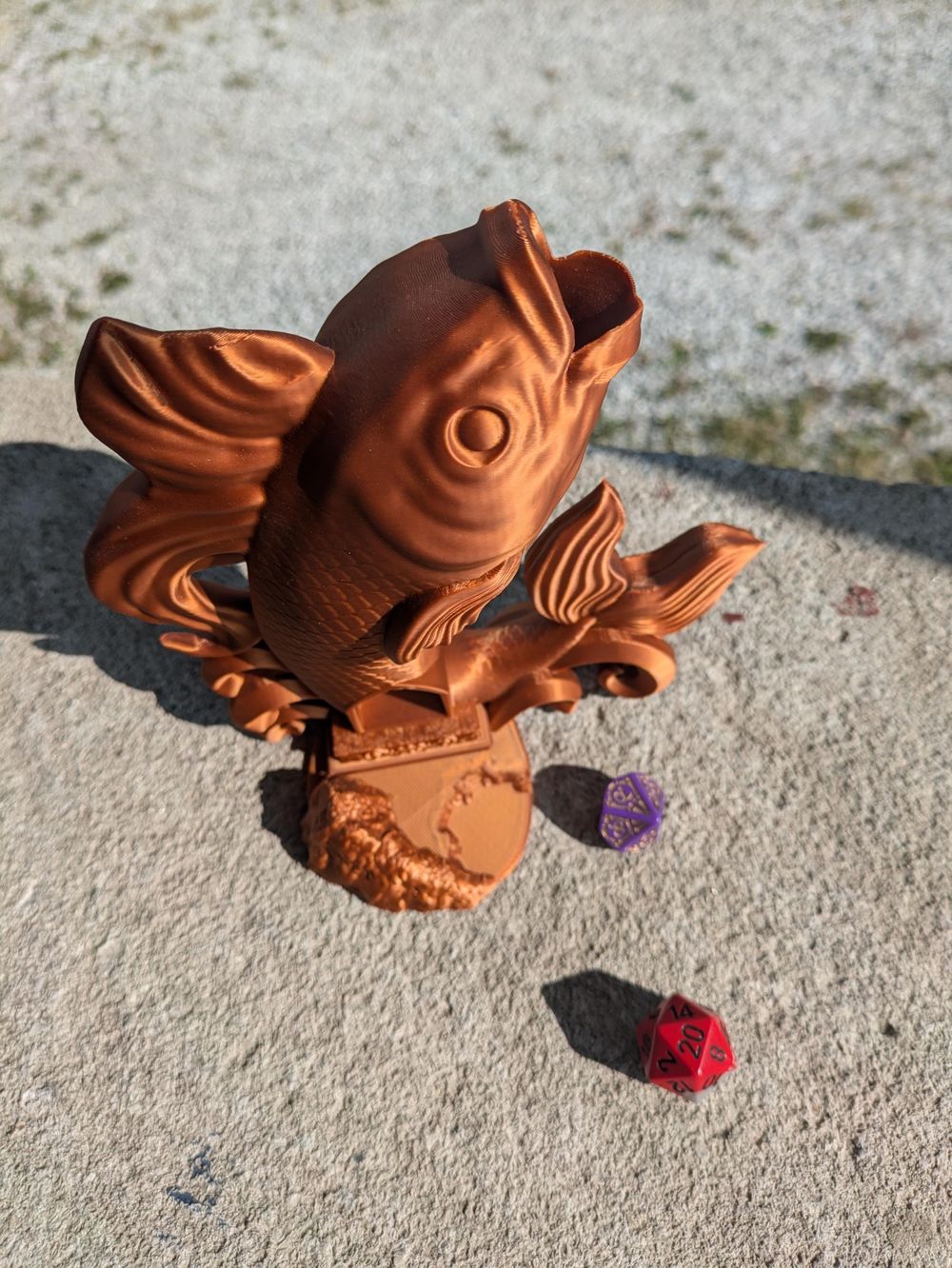 Koi Dice Tower - 3D Print