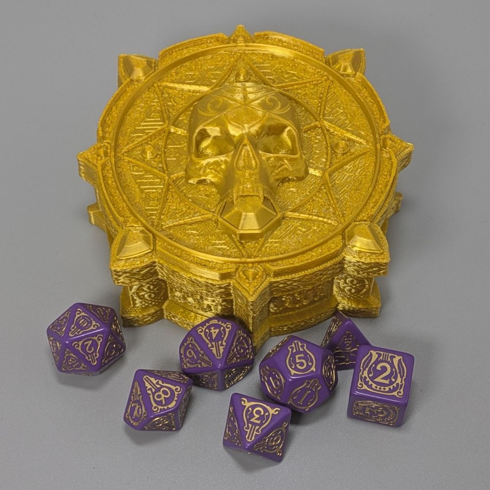 Necromancer's Dice Vault - 3D Print