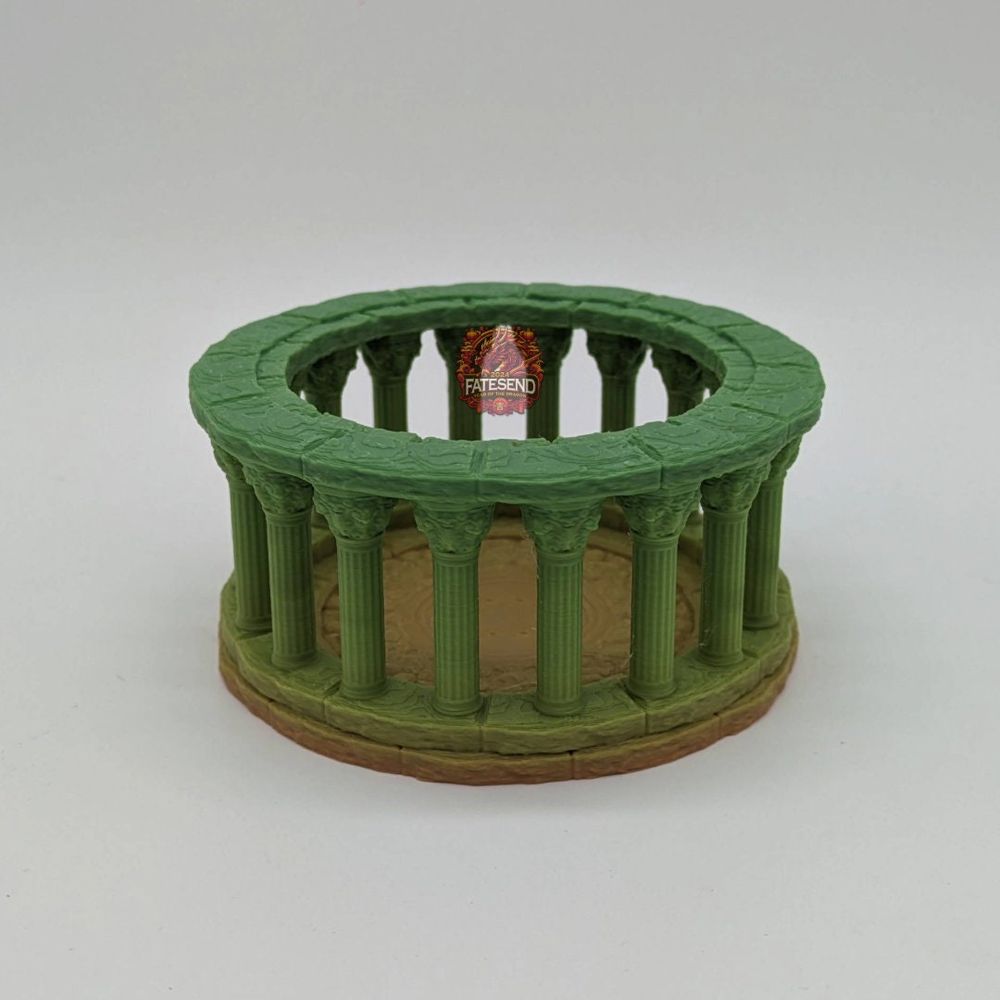 Ruins Dice Tray - 3D Print