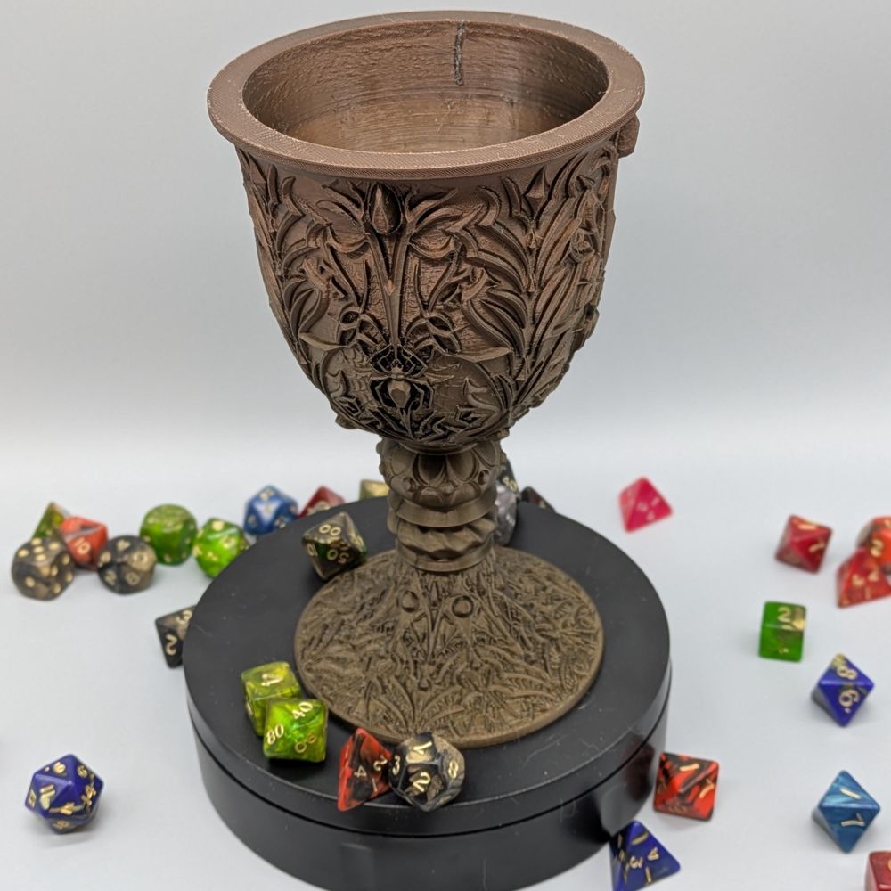 Widow's Goblet - Dice Cup - 3D Print