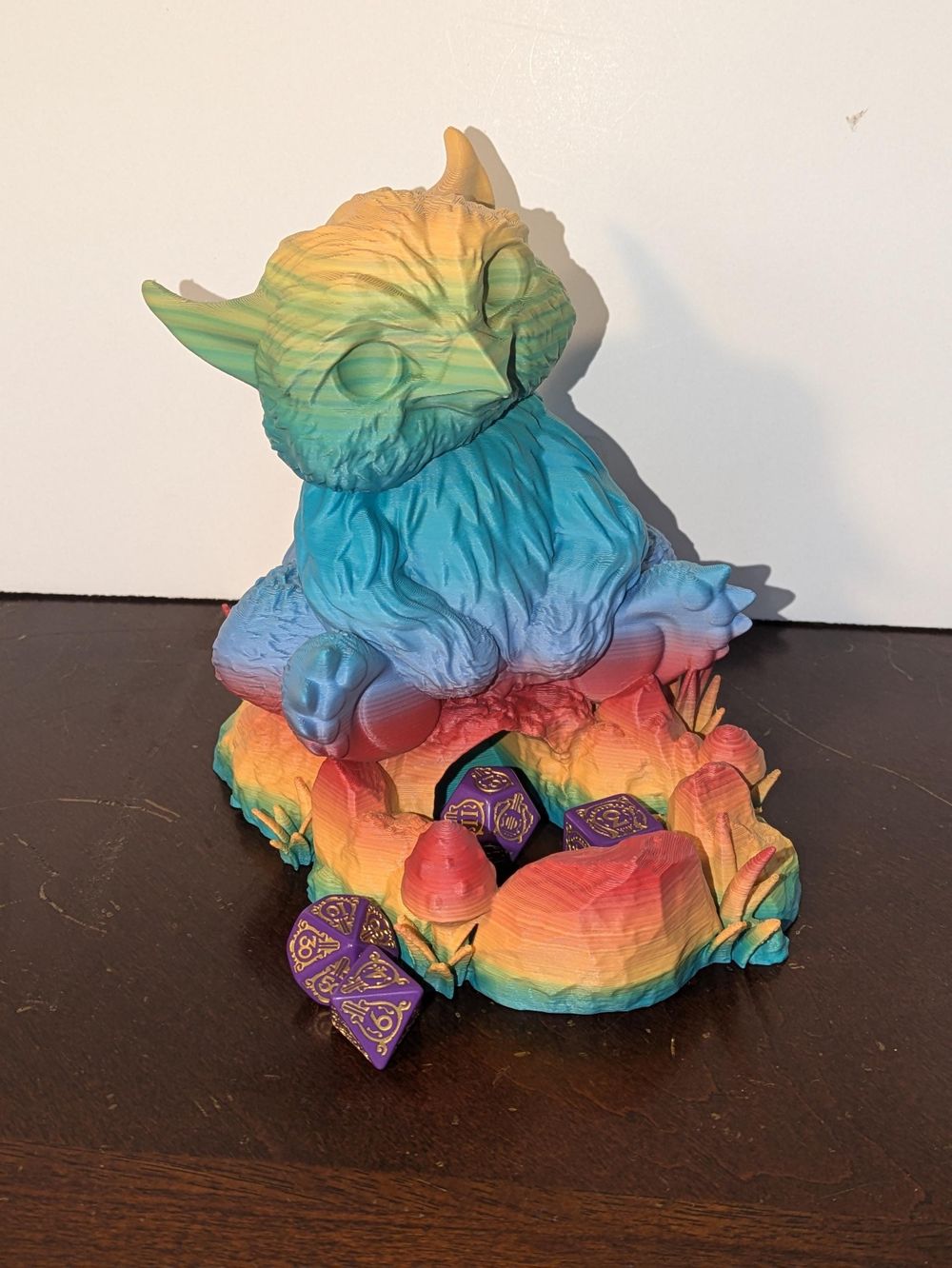 Baby Owlbear Dice Tower - 3D Print