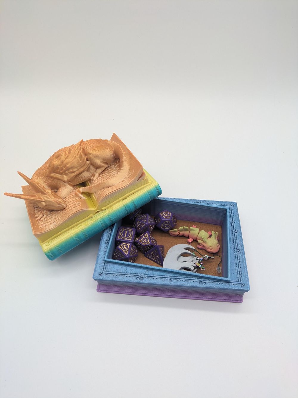 Book Dragon Storage Box - 3D Print